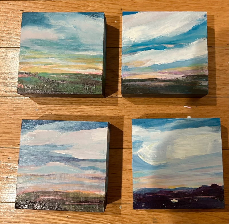 Mini Landscapes by artist Christine James